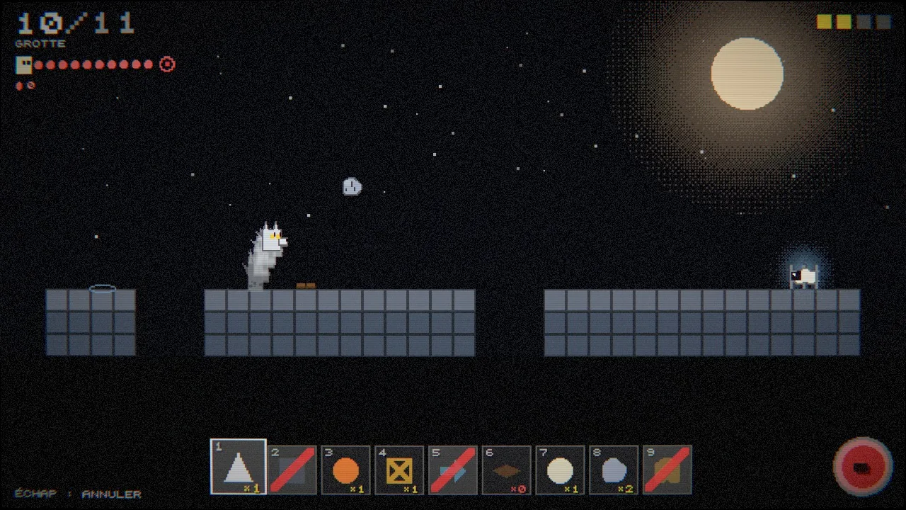Eleven levels, one night, an ever smarter wolf.